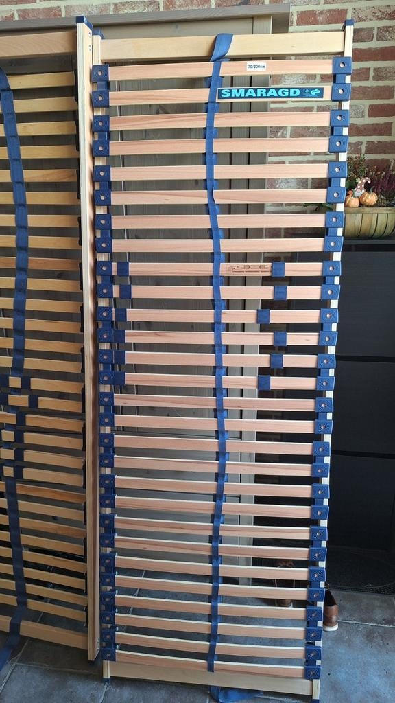 Lettenbodem, lattoflex 2 stuks, Ophalen, Nieuw, 80 cm, Bedbodem