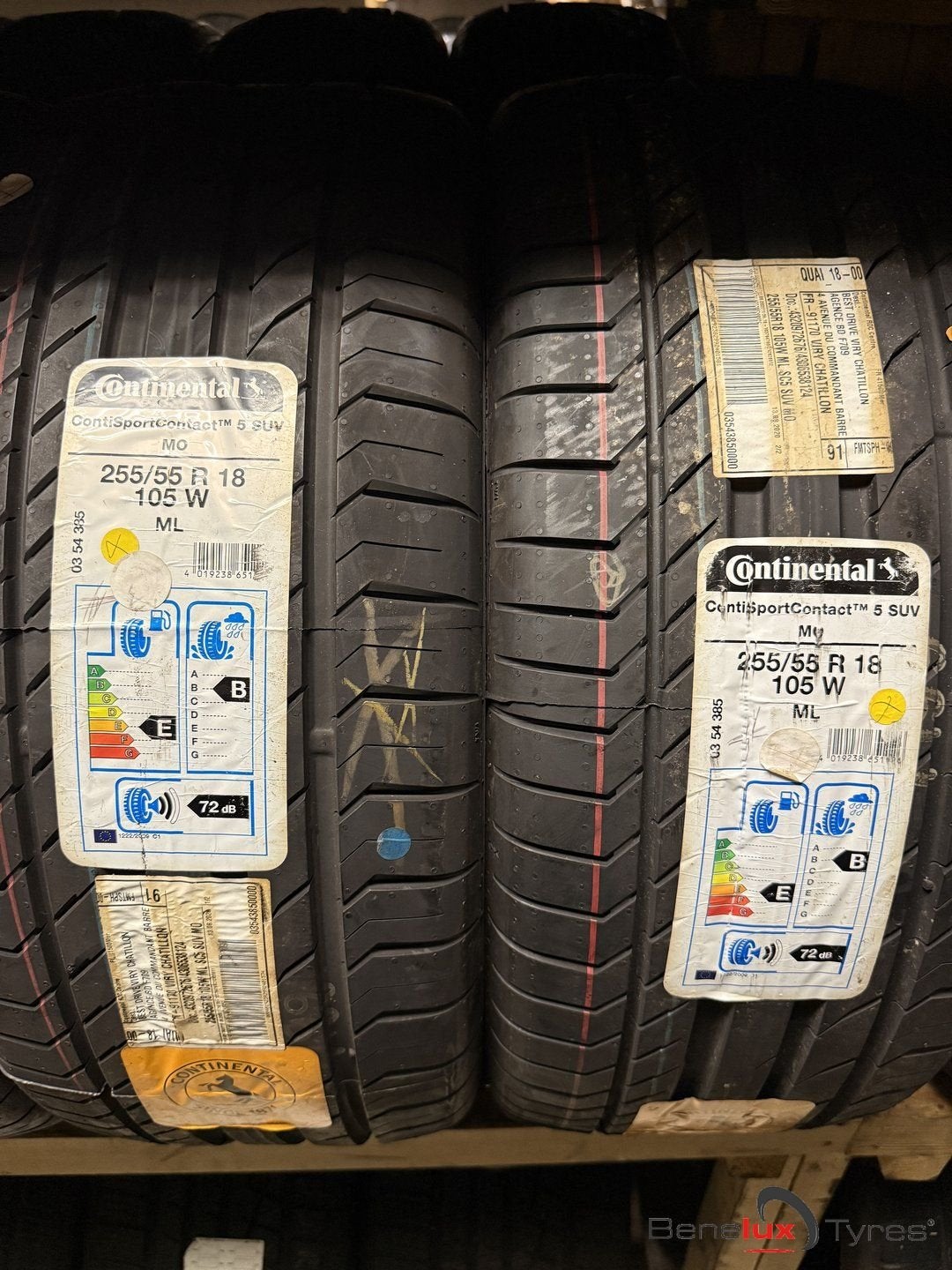 new 2x 255/55R18 Continental 255/55 R18 255/55/18 2555518, Autos : Pièces & Accessoires, Neuf, 255 mm, Véhicule de tourisme, Pneus été