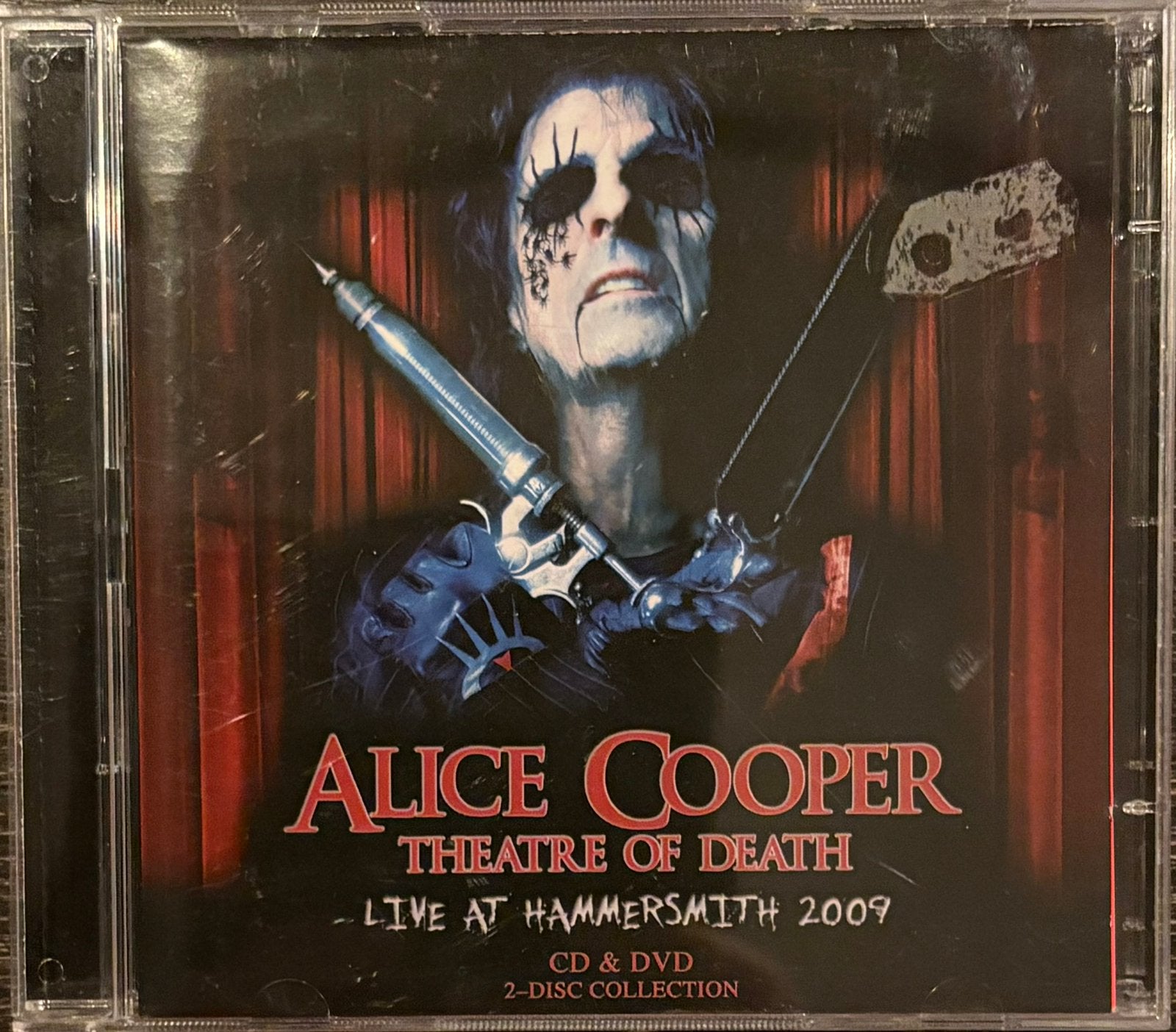 ALICE COOPER - Theatre Of Death : Live At The Hammersmith, Cd's en Dvd's, Cd's | Hardrock en Metal, Ophalen of Verzenden, Zo goed als nieuw