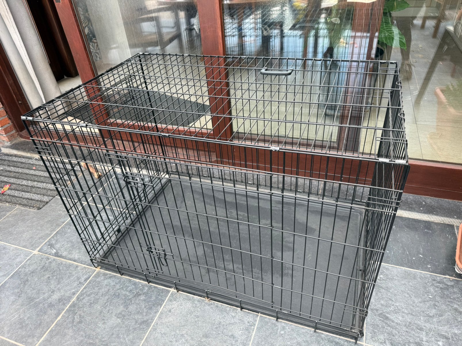 Grote bench, Dieren en Toebehoren, Hondenhokken, Ophalen, Zo goed als nieuw