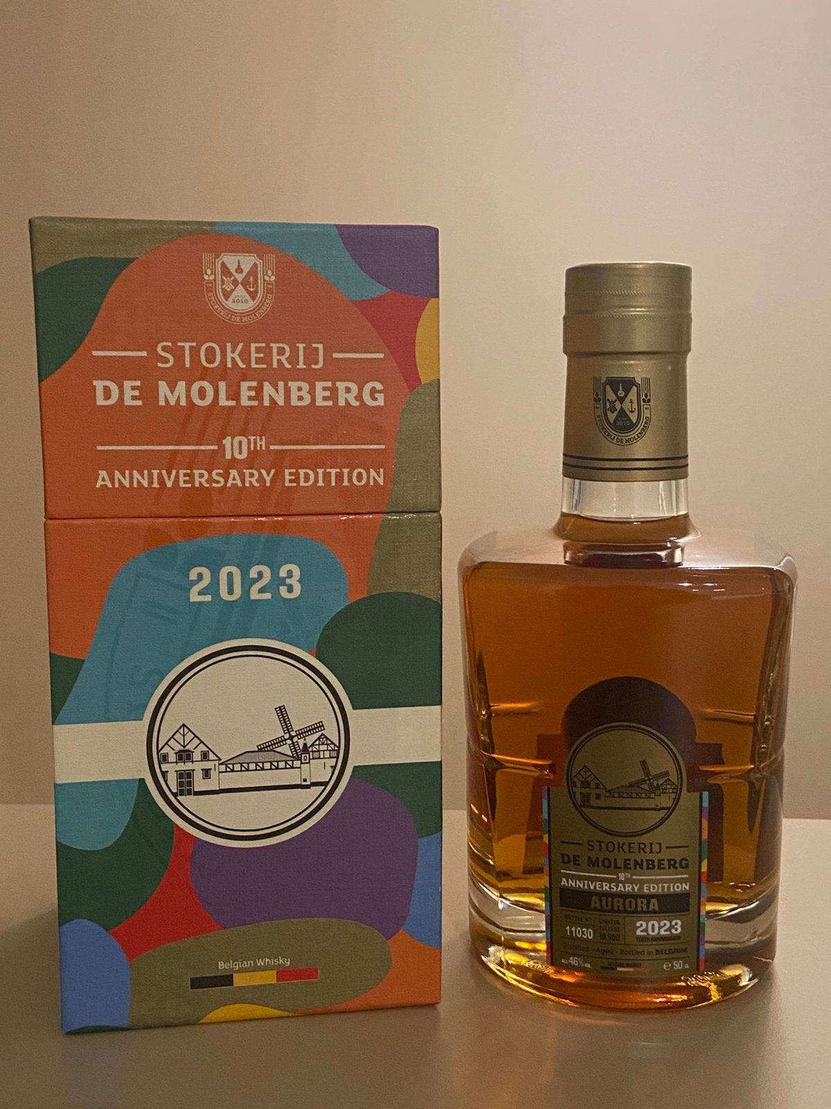 Whisky De Molenberg 10th Anniversary Edition Aurora (2023), Verzamelen, Ophalen, Nieuw