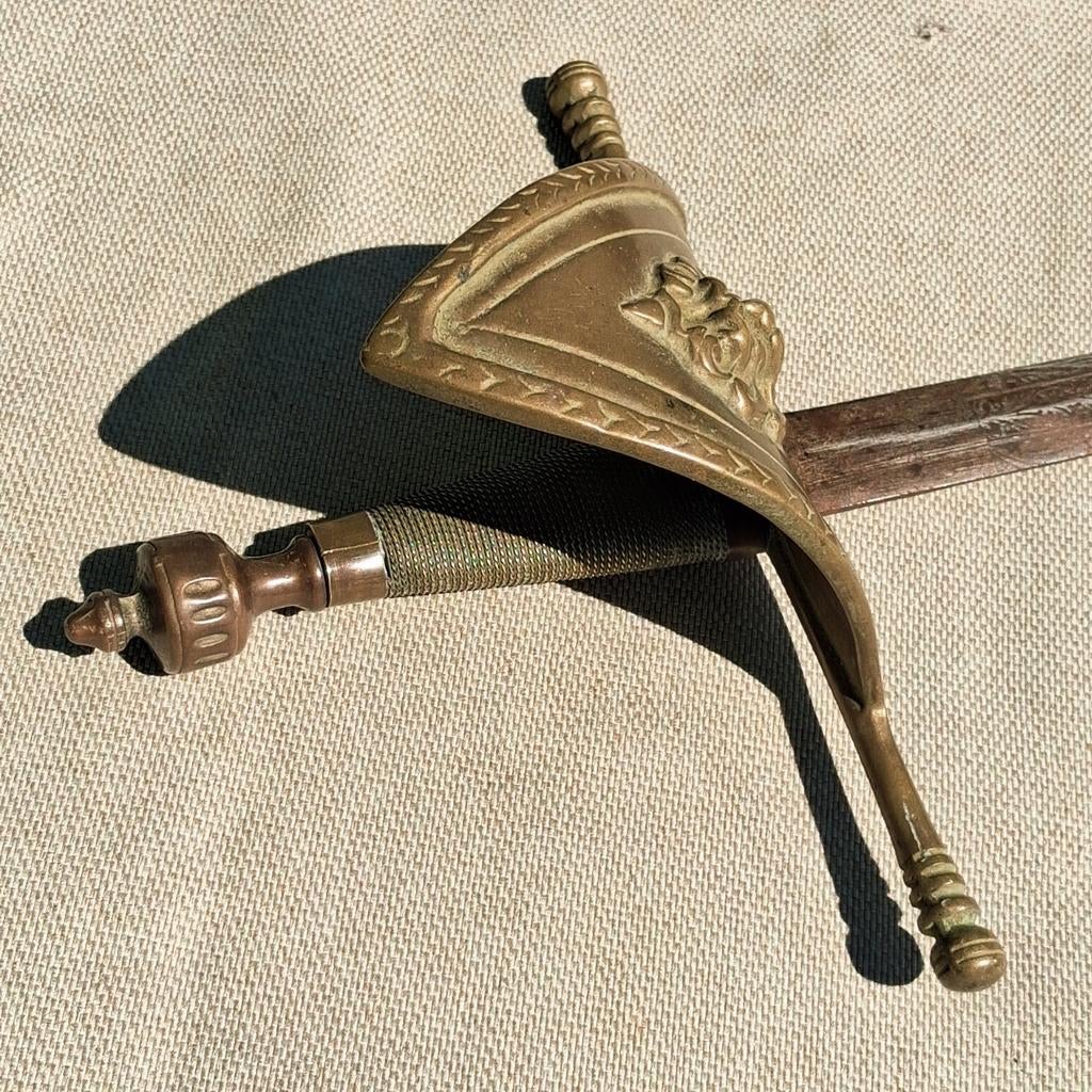 Decoratieve zware degen, Ophalen of Verzenden