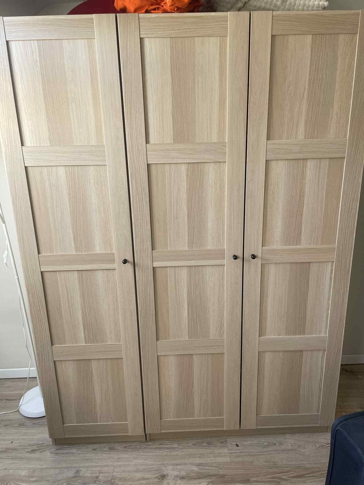 Kleerkast eikenlook 150x200x60 - zo goed als nieuw, Ophalen, Met deur(en), 100 tot 150 cm, 200 cm of meer