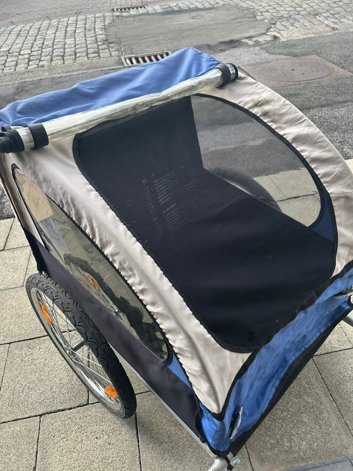 Kinderfietskar, Fietsen en Brommers, Ophalen, Gebruikt