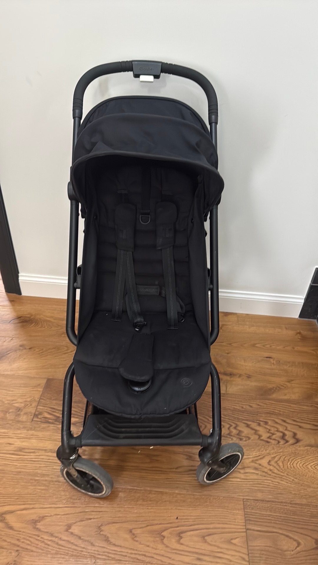 Cybex Eezy S+2 plooibuggy zwart, Ophalen, Zo goed als nieuw