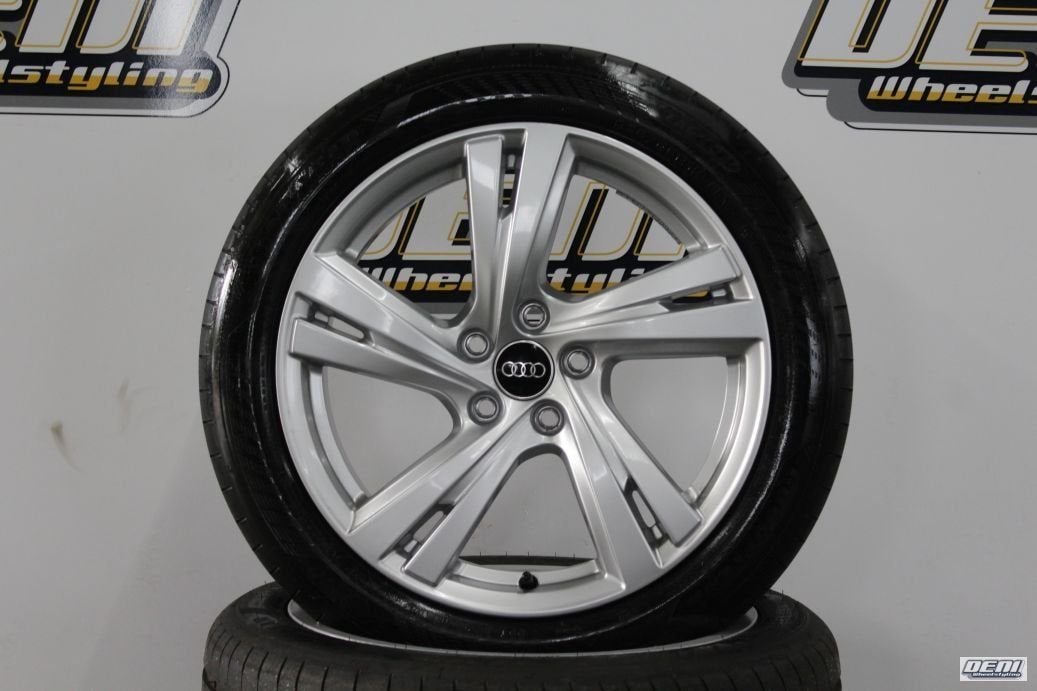 18" Audi A5 originele velgenset 8B3601025C demoset!, Autos : Pièces & Accessoires, Pneus & Jantes, Pneus et Jantes, Véhicule de tourisme
