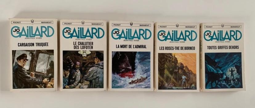 5 livres Jo Gaillard, pocket Marabout, bon état, Ophalen of Verzenden, Gelezen