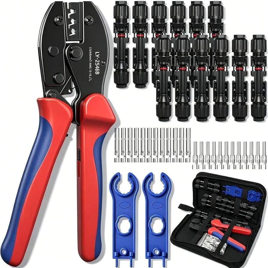 Nieuwe set voor zonnepanelen in handige etui, Bricolage & Construction, Outillage | Outillage à main, Enlèvement ou Envoi, Neuf