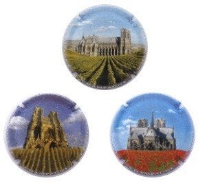 Champagne capsules - Generieken 801 Les Cathédrales (G 801), Envoi