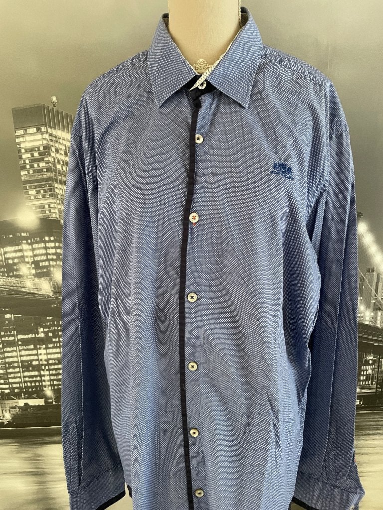 blauw hemd - XXL, Kleding | Heren, Overhemden, State of Art, Zo goed als nieuw, Overige halswijdtes, Verzenden