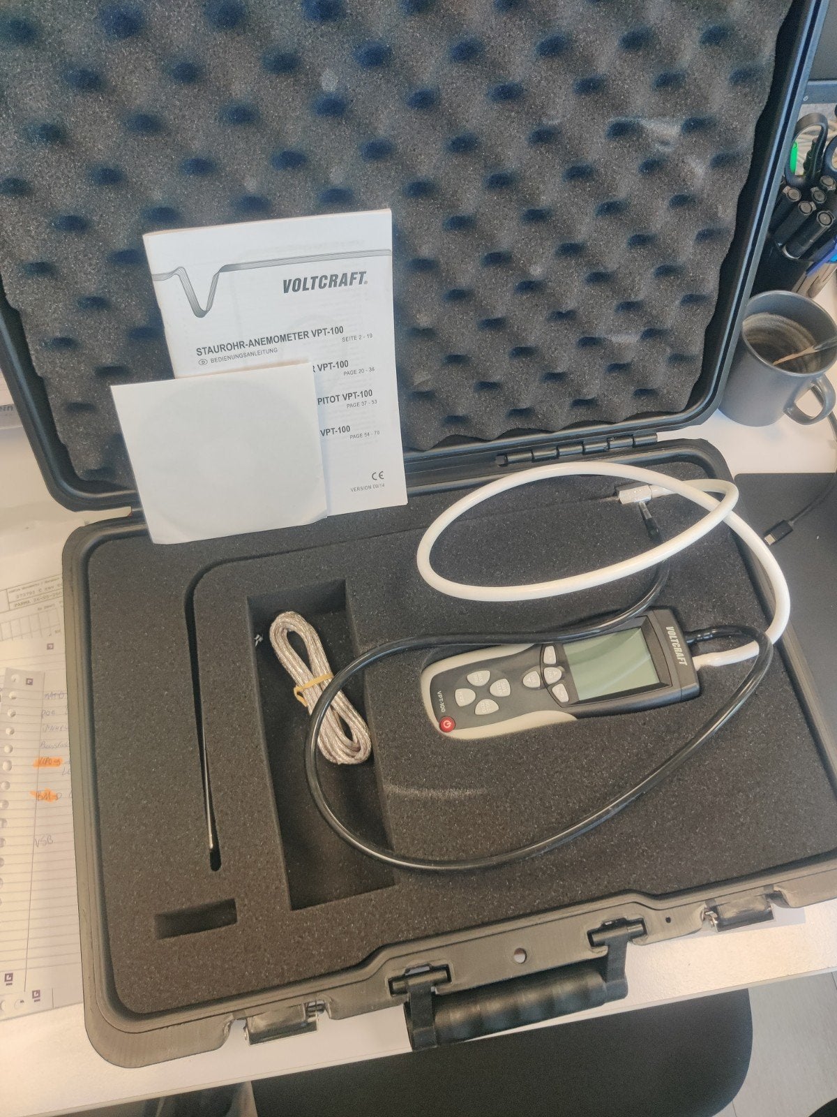 anemometer voltcraft vpt 100, Ophalen of Verzenden, Nieuw