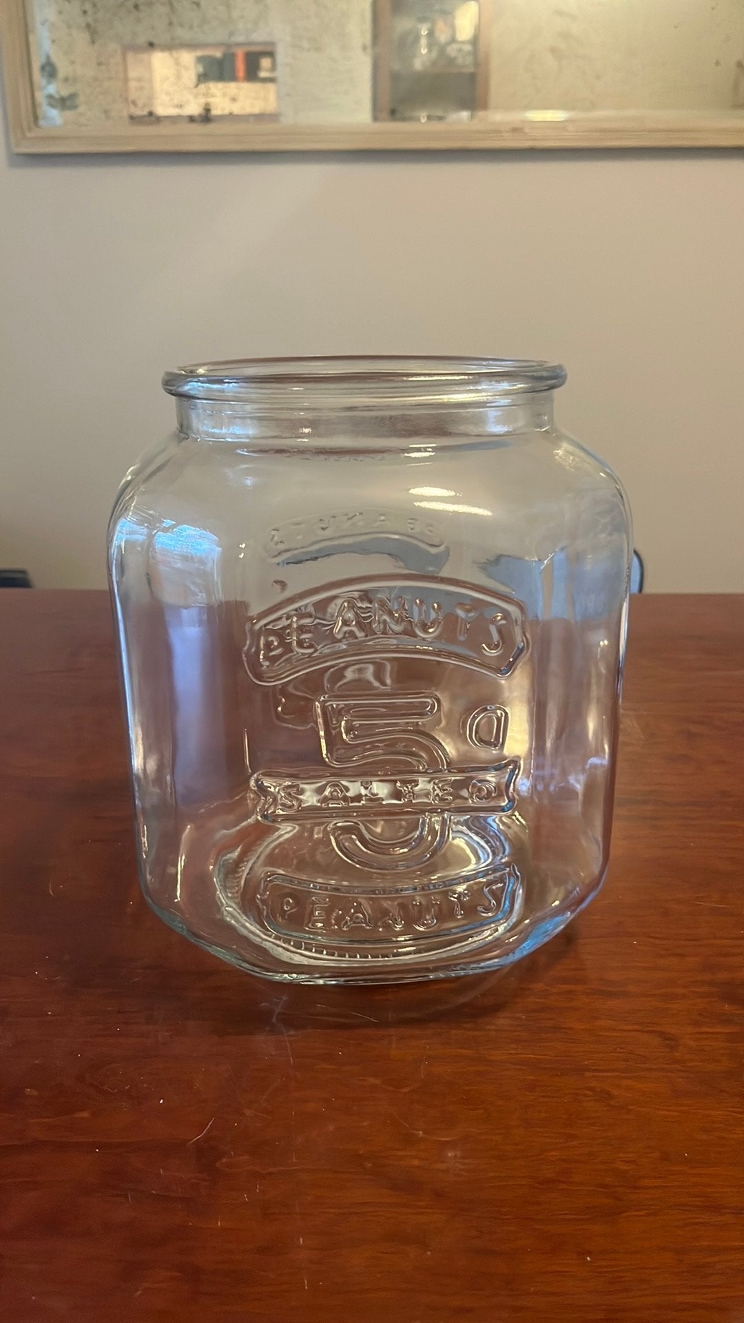 Glazen pot 5 L, Ophalen, Zo goed als nieuw