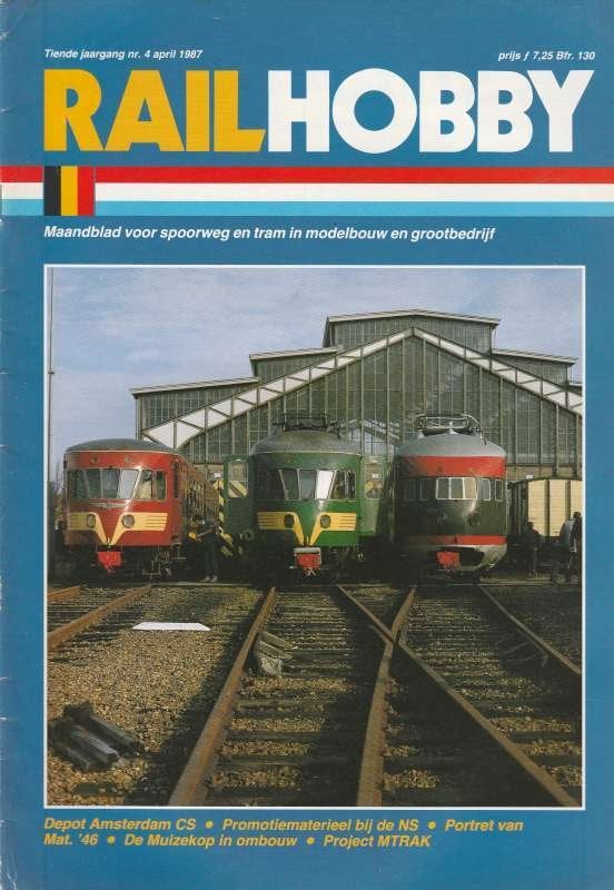 Rail Hobby nr 4 april 1987, Enlèvement ou Envoi, Neuf, Livre, Revue ou Catalogue