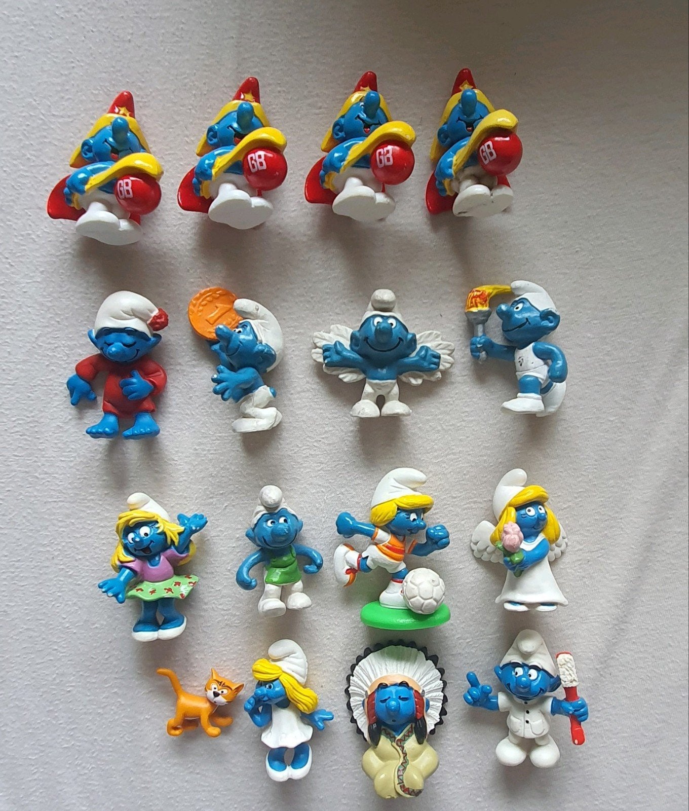 oude smurfen, Ophalen