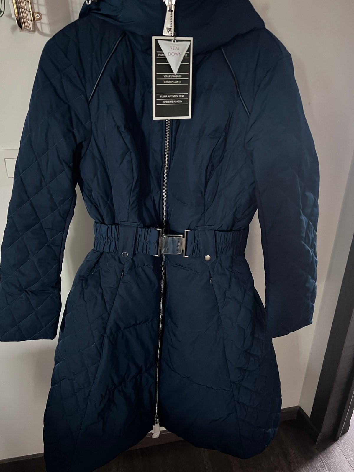 Guess Asia Jacket, Kleding | Dames, Jassen | Winter, Ophalen of Verzenden, Nieuw, Maat 38/40 (M), Blauw