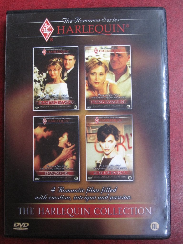 Harlequin 4 Romantic Film Selectie 2 (4 films op 1 DVD), Cd's en Dvd's, Dvd's | Drama, Engels, Alle leeftijden, Nederlands, Zo goed als nieuw