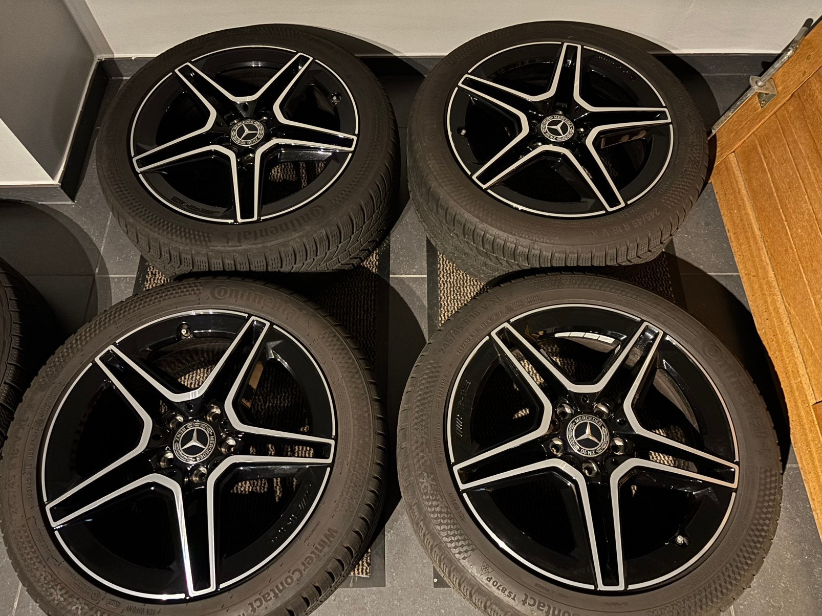 Mercedes E-Classe winterset velgen bouwjaar 2023, Ophalen, Velg(en)