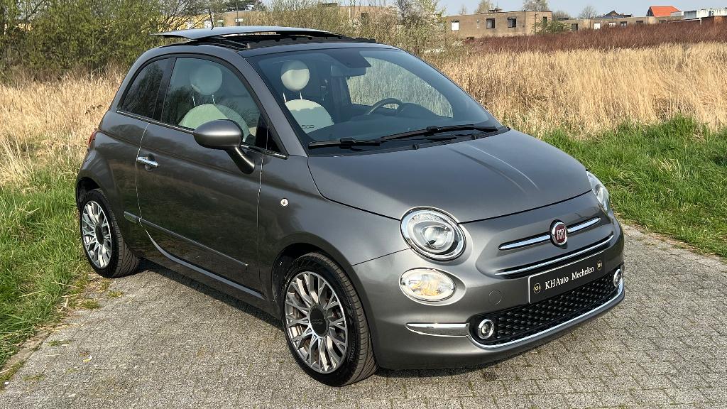 Fiat 500 ''Star'' Hybrid Opendak CarPlay Euro 6dt Garantie, Auto's, Fiat, Bedrijf, ABS, Airbags, Airconditioning, Android Auto