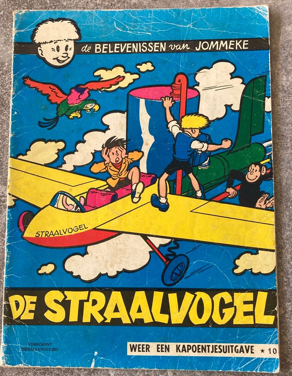 Jommeke de straalvogel 10, Boeken, Meerdere stripboeken, Ophalen, Gelezen