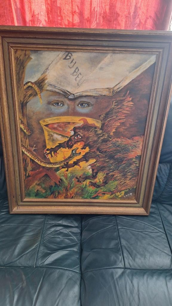 Bijbels schilderij, Antiek en Kunst, Ophalen