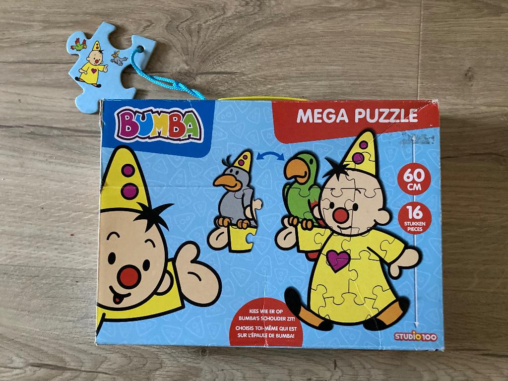 Grote Bumba puzzel, Ophalen of Verzenden, Zo goed als nieuw, 2 tot 4 jaar