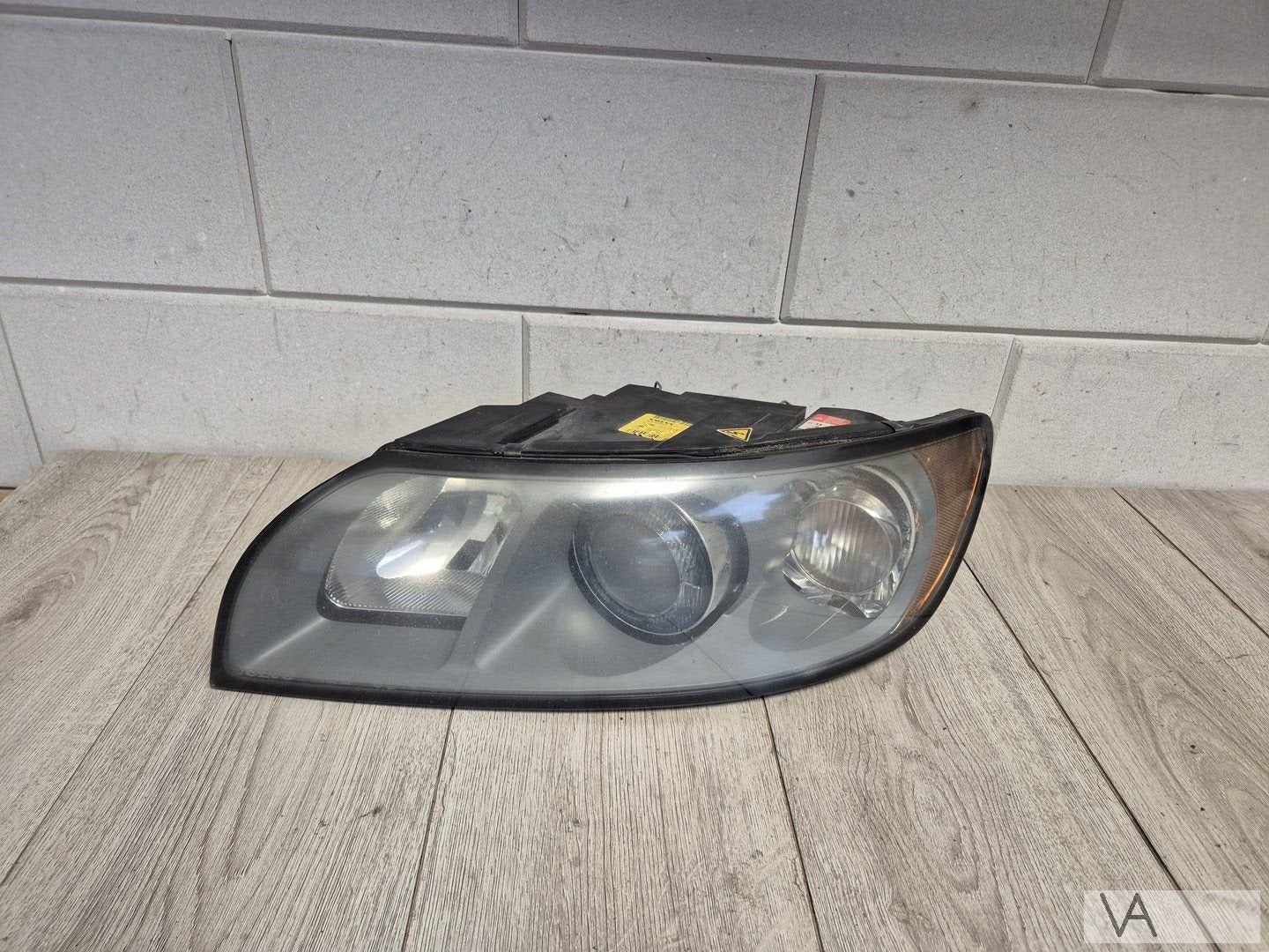 Volvo S40 en V50 2004 tot 2007 koplamp XENON links 30698889, Gebruikt, -, -, Ophalen of Verzenden