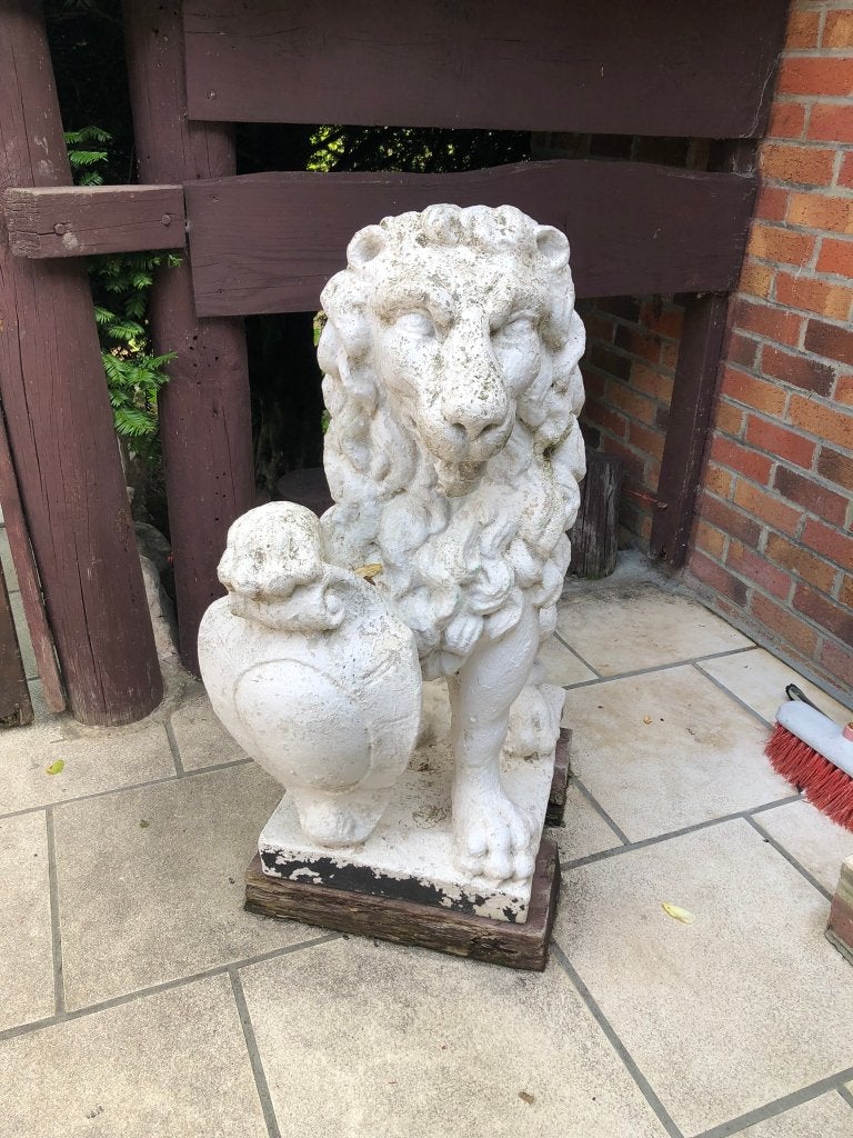 déco lion, Antiquités & Art, Antiquités | Bronze & Cuivre, Enlèvement