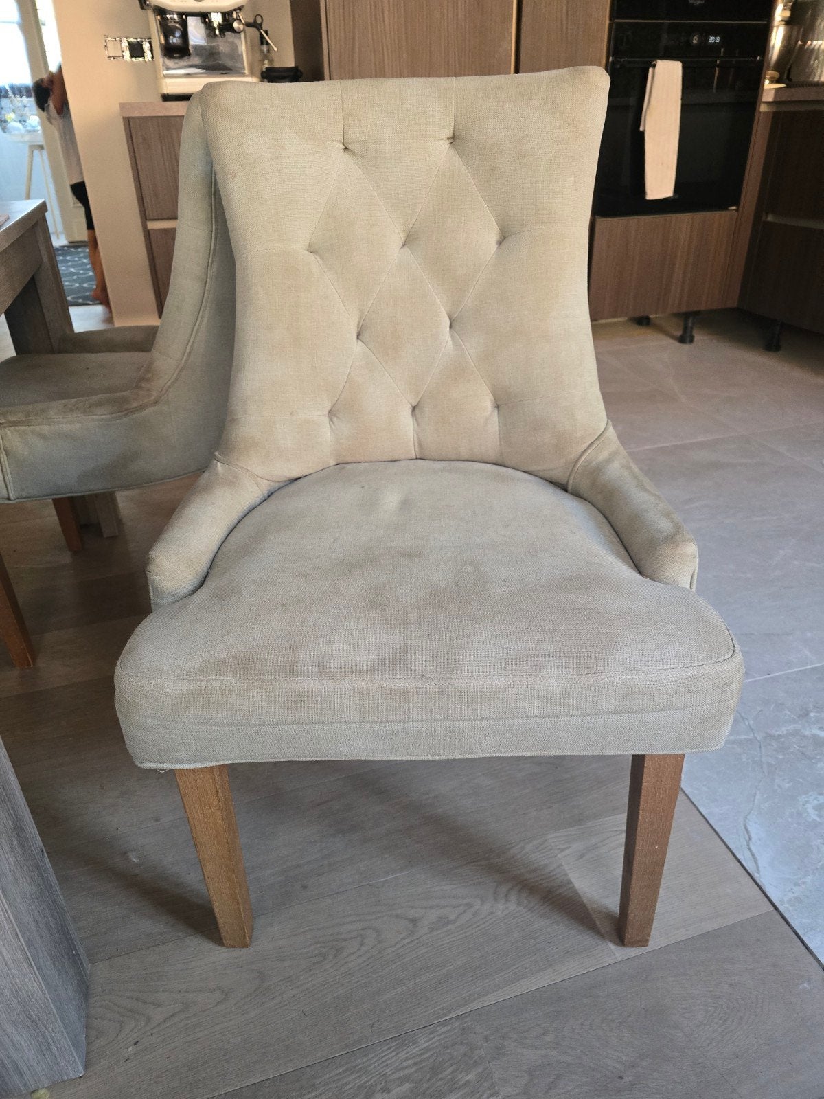 6 chaises capitonnés, Maison & Meubles, Fauteuils
