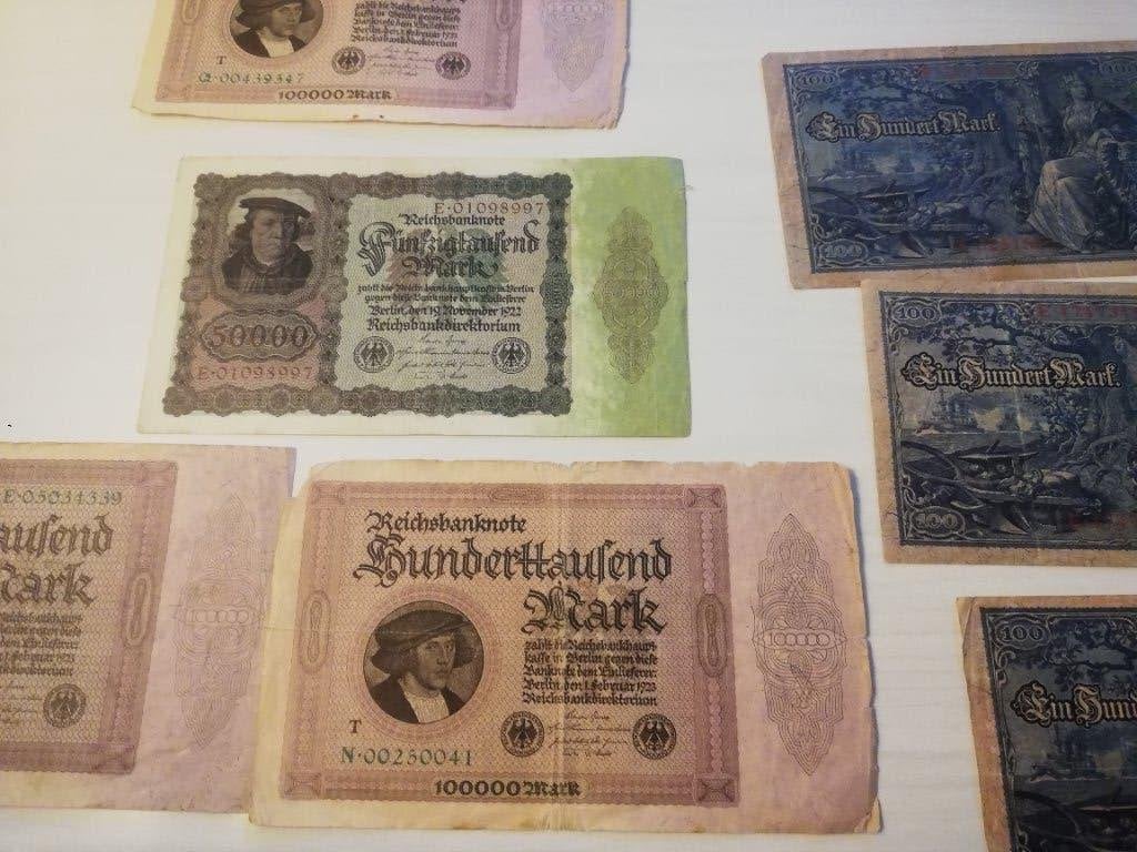 Vieux billets d Allemagne, Enlèvement ou Envoi, Allemagne