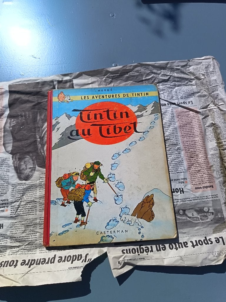 Tintin au Tibet premier edition, Enlèvement ou Envoi, Utilisé, Hergé