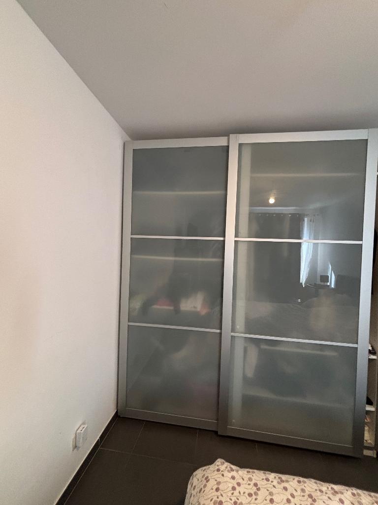 Garde robe, Ophalen, Met deur(en), Gebruikt, 200 cm of meer