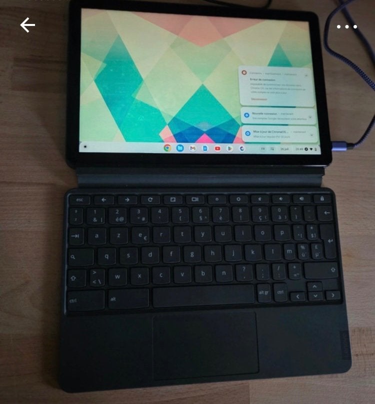 Chromebook, Informatique & Logiciels, Chromebooks, Enlèvement ou Envoi, 8 GB, Comme neuf, Azerty