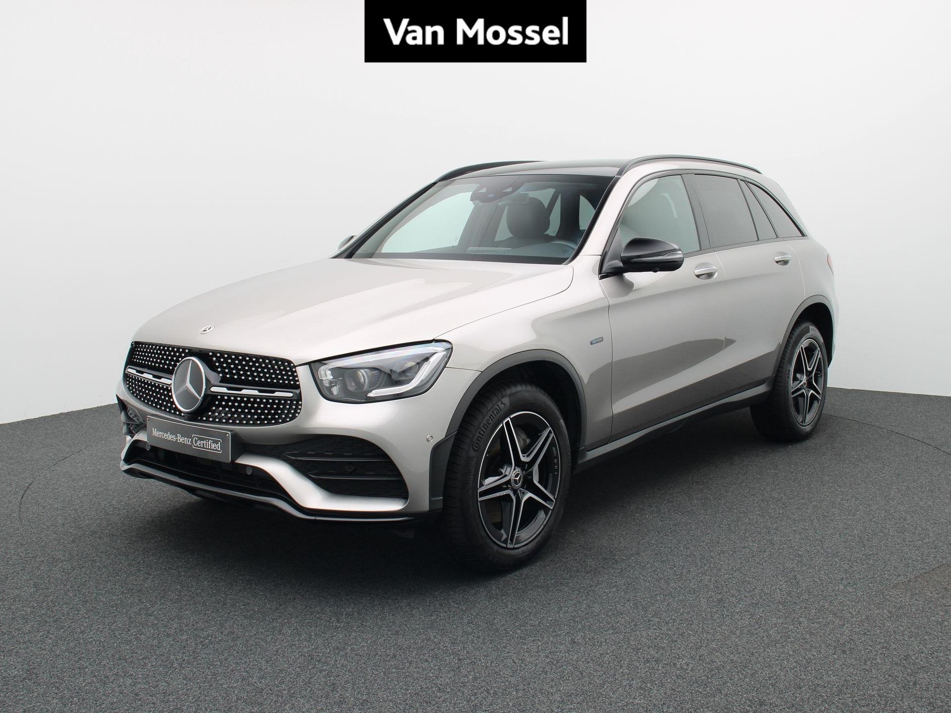 Mercedes-Benz GLC 300 de AMG LINE + PANO DAK + BURMESTER + C, Autos, Mercedes-Benz, Argent ou Gris, 143 kW, Euro 6, Entreprise