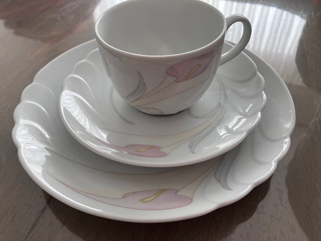 Koffieservies - Seltmann Weiden Calla, Enlèvement, Comme neuf, Porcelaine, Tasse et/ou soucoupe