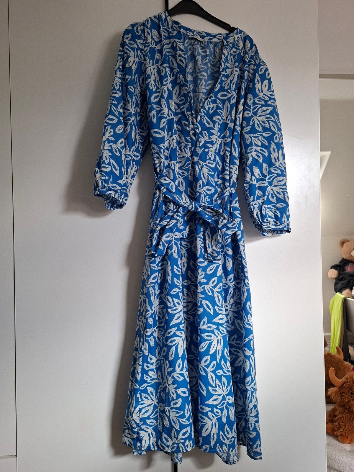 Lange blauwe jurk – Pigalli – maat L, Kleding | Dames, Ophalen of Verzenden, Maat 42/44 (L)