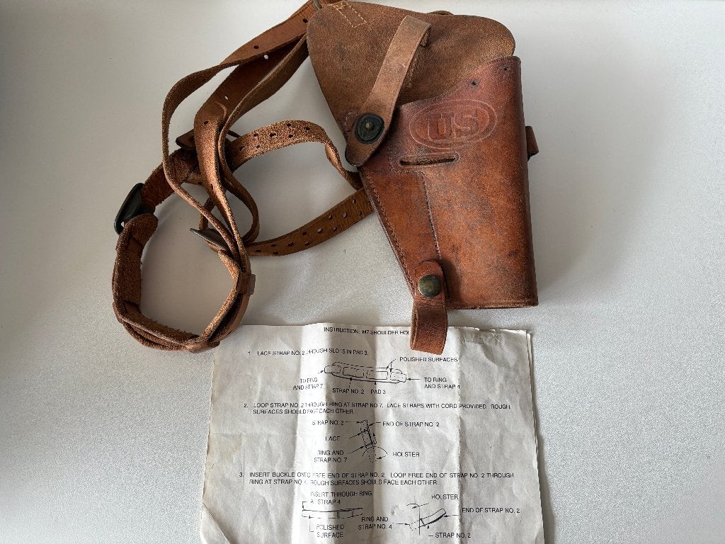 US WW2  HOLSTER Enger Kress, Collections, Envoi, Armée de terre, Autres types