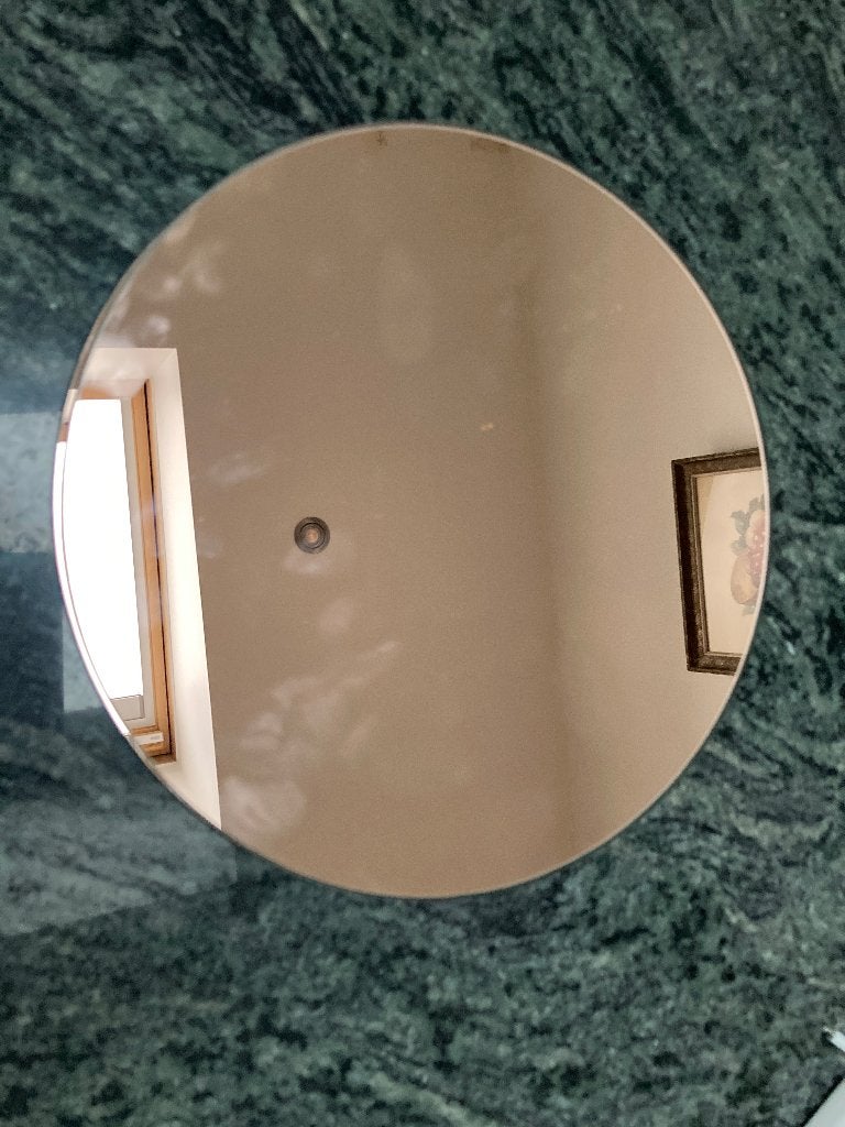 MIROIR ROND, Maison & Meubles, Enlèvement ou Envoi, Comme neuf, Rond