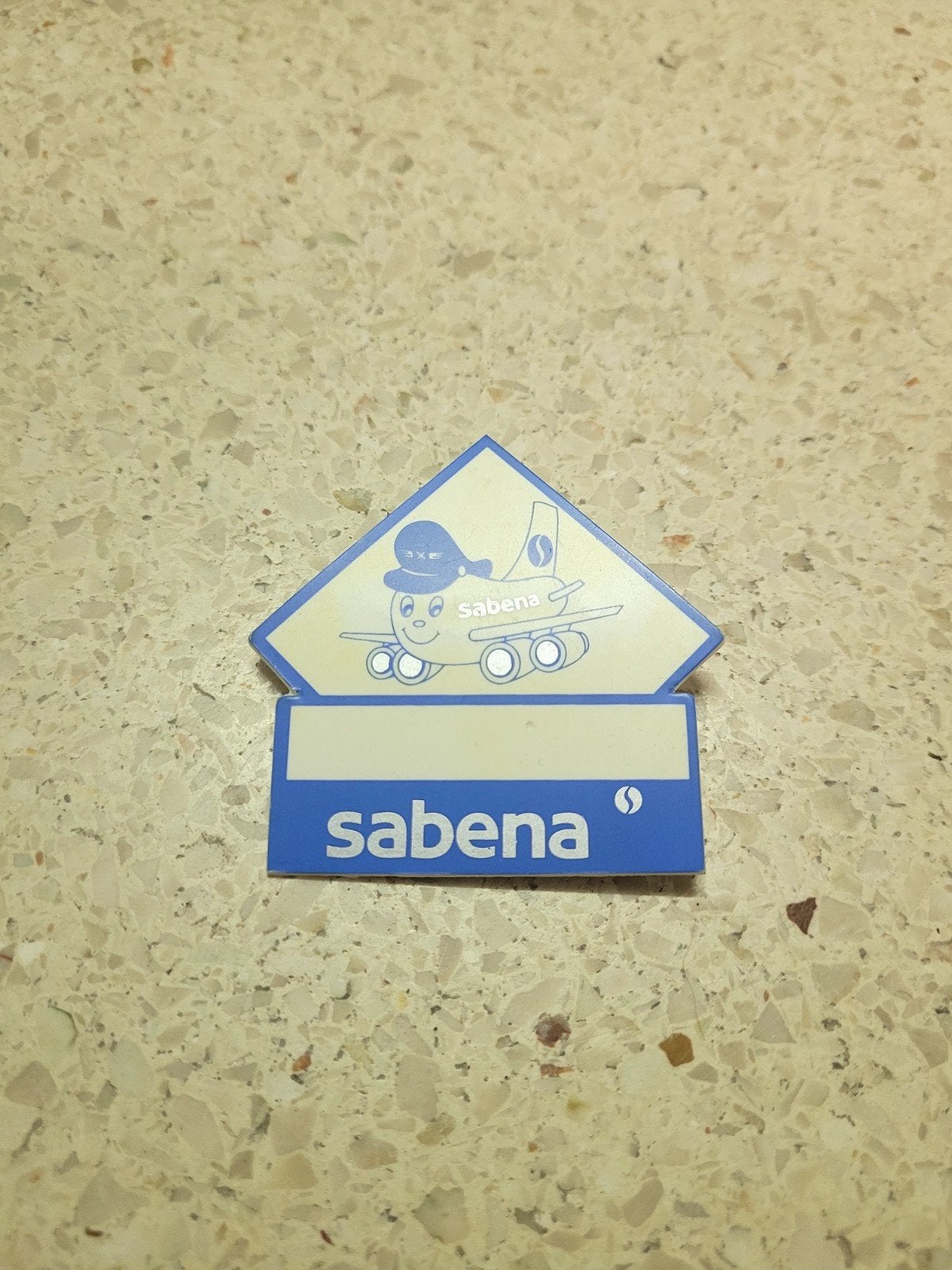 Pin étiquette Sabena, Enlèvement ou Envoi, Comme neuf