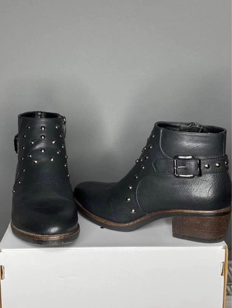 Chaussures femmes, Comme neuf, Enlèvement, Boots et Botinnes, Noir