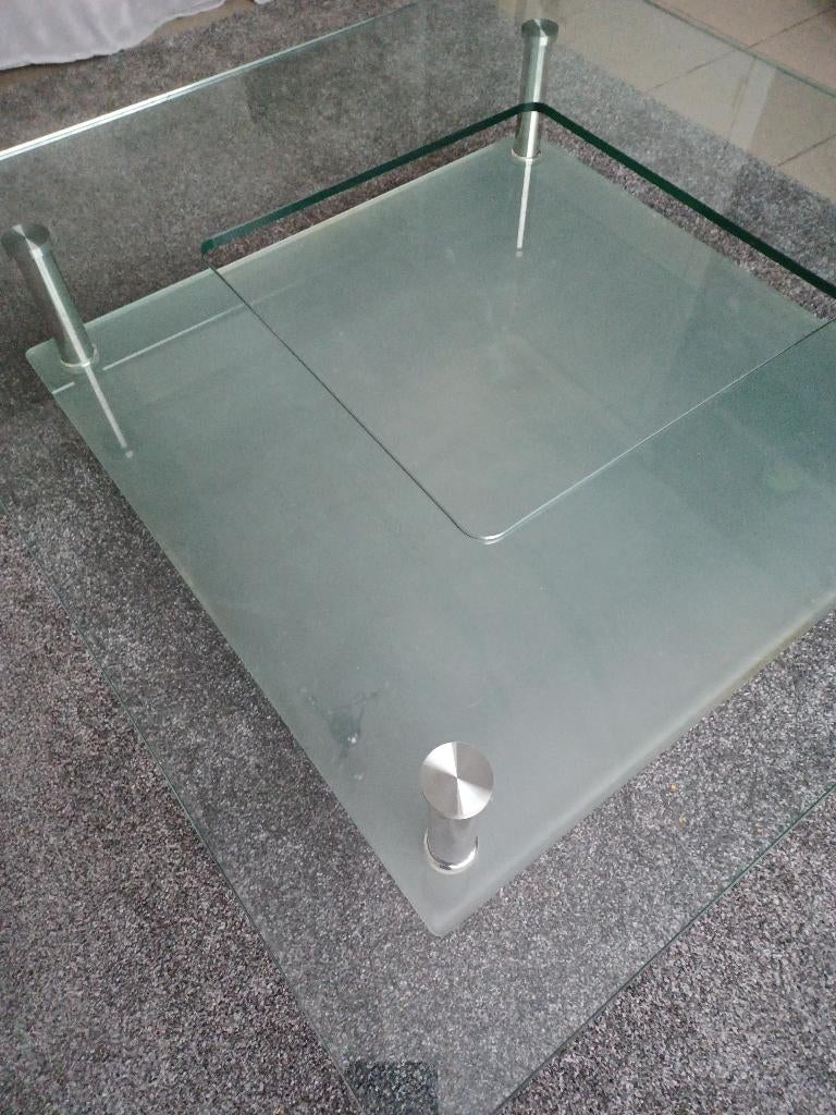 salontafel, Ophalen, 50 tot 100 cm, Vierkant, 50 tot 100 cm