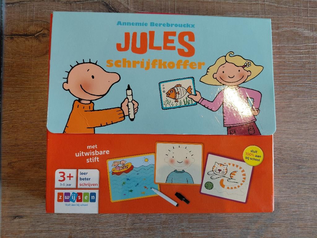 Jules schrijfkoffer, Ophalen, Gebruikt