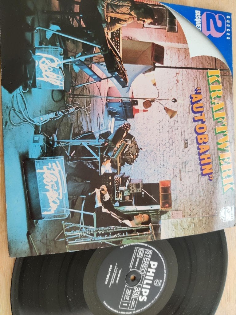Kraftwerk (2lp autobahn, openklapbare hoes, superst, philips, Enlèvement ou Envoi, LP