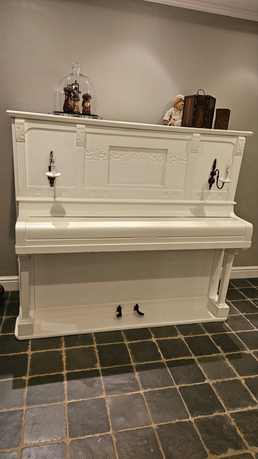 witte piano, Enlèvement, Utilisé, Piano