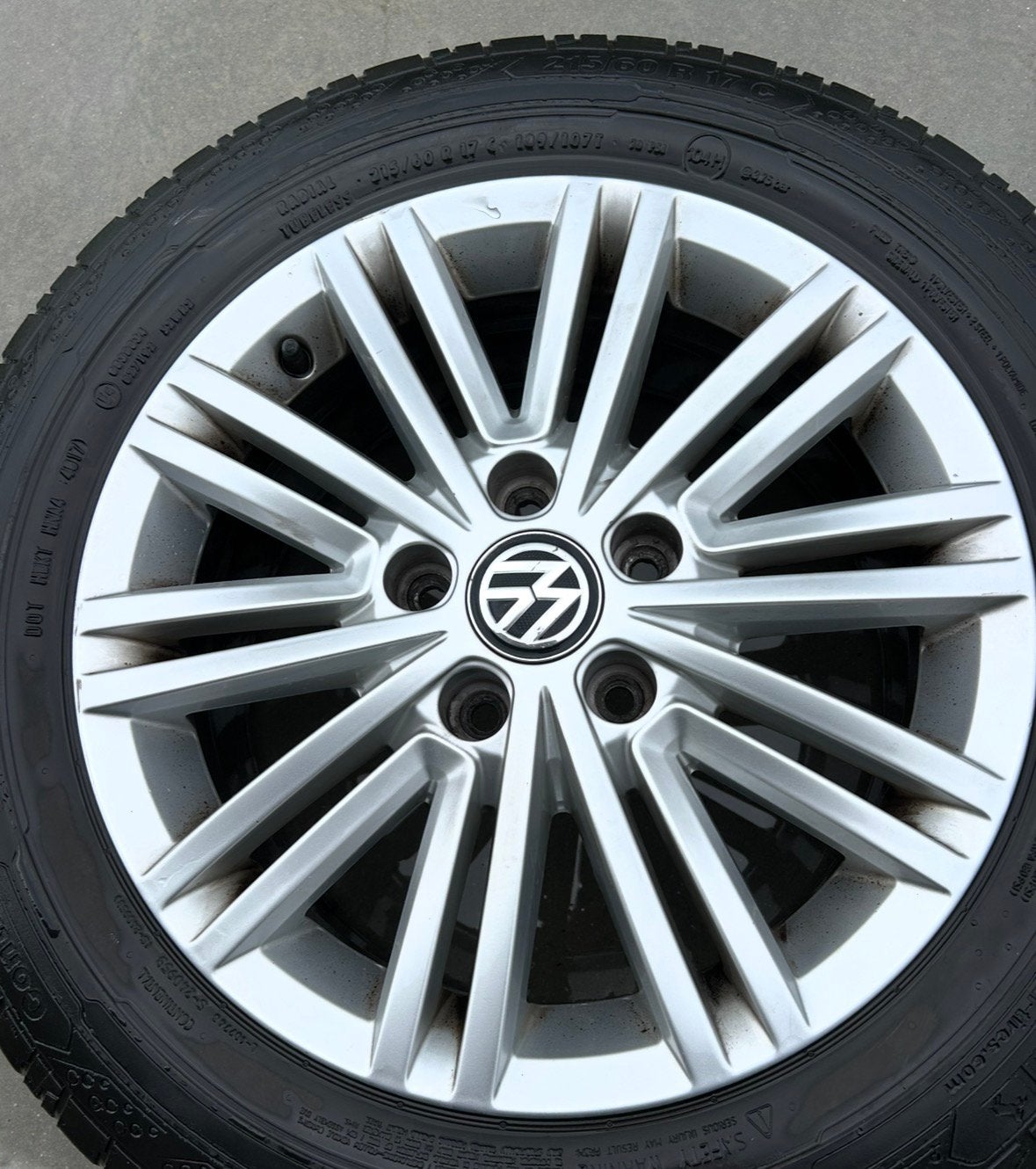 Vw caravelle / transporten velgen 17R, Autos : Pièces & Accessoires, Pneus & Jantes, Enlèvement, Jante(s)