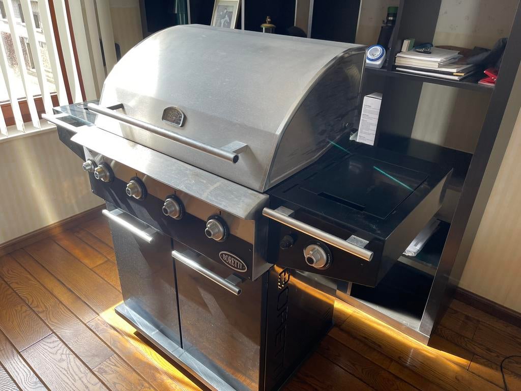 Barbeque Boretti op gas, Tuin en Terras, Ophalen, Gebruikt, Boretti