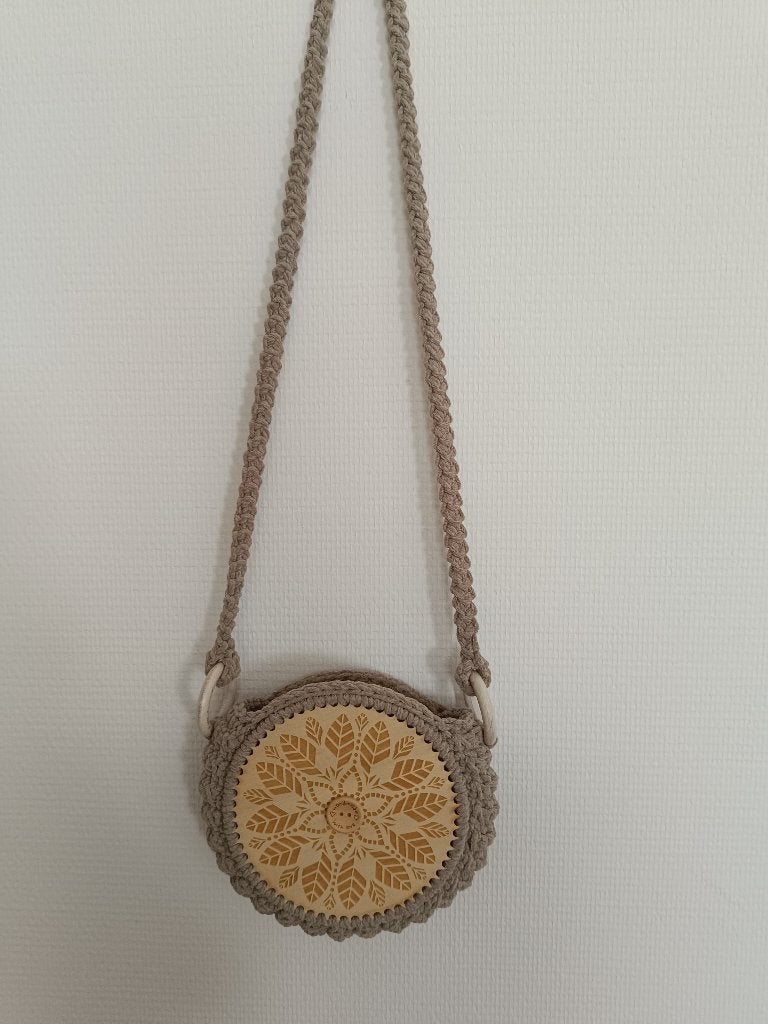 Sac au crochet, Enlèvement, Neuf, Beige, Sac à bandoulière