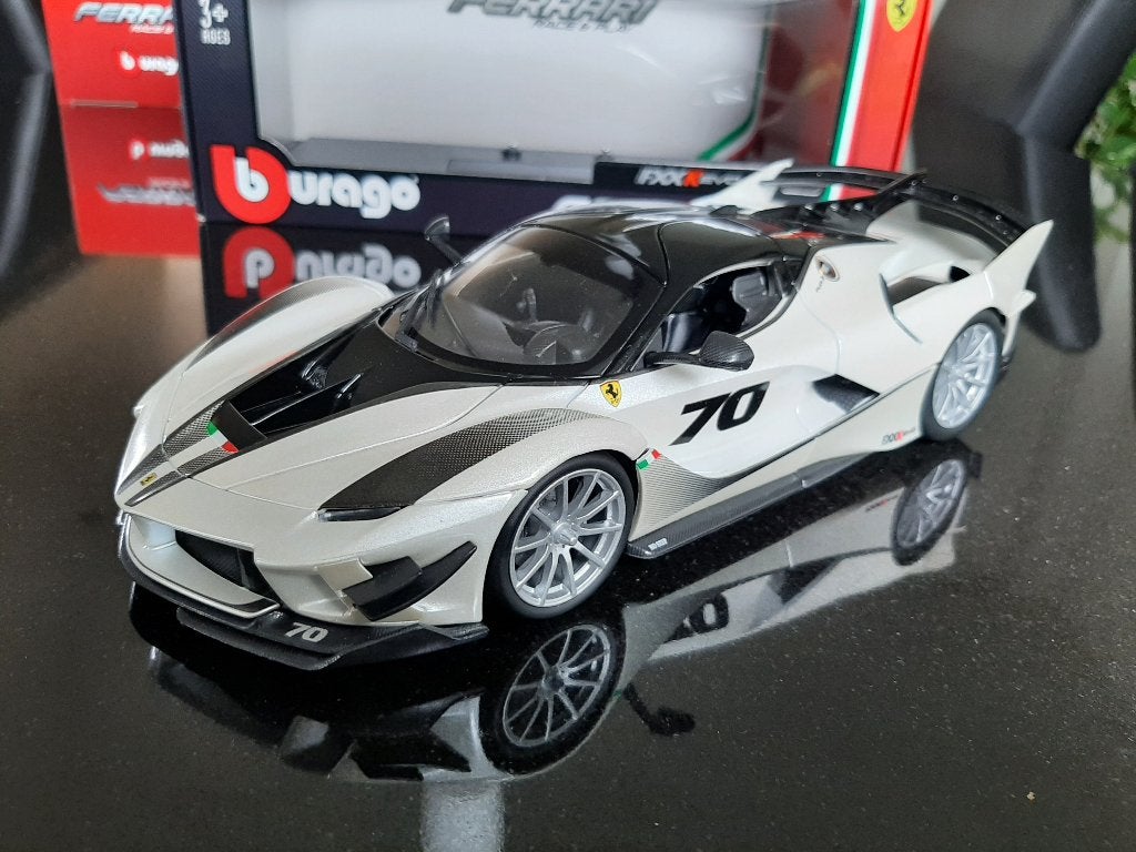 Ferrari FXX-K Evo Bburago 1:18, Ophalen of Verzenden, Zo goed als nieuw, Burago