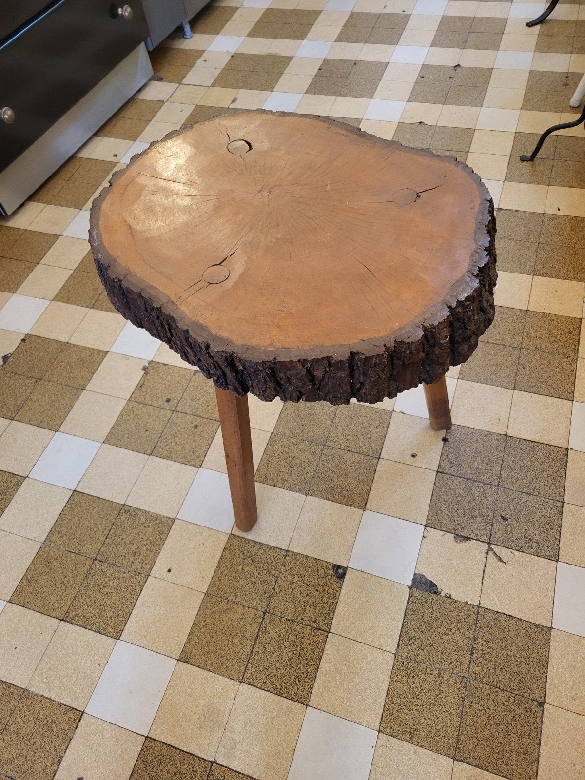 bijzettafel, Ophalen