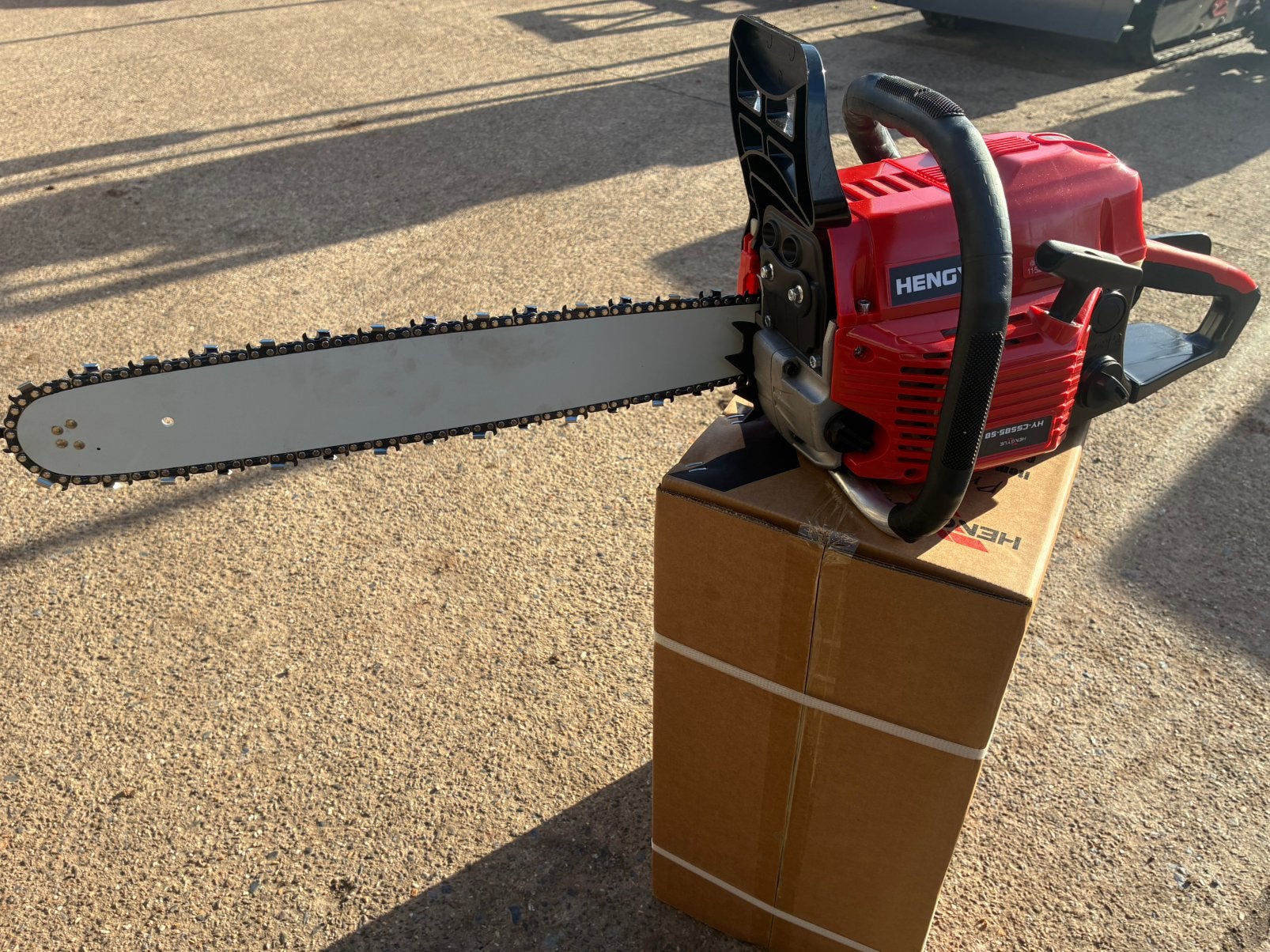 Nieuwe kettingzaag 52cc, Enlèvement, Neuf