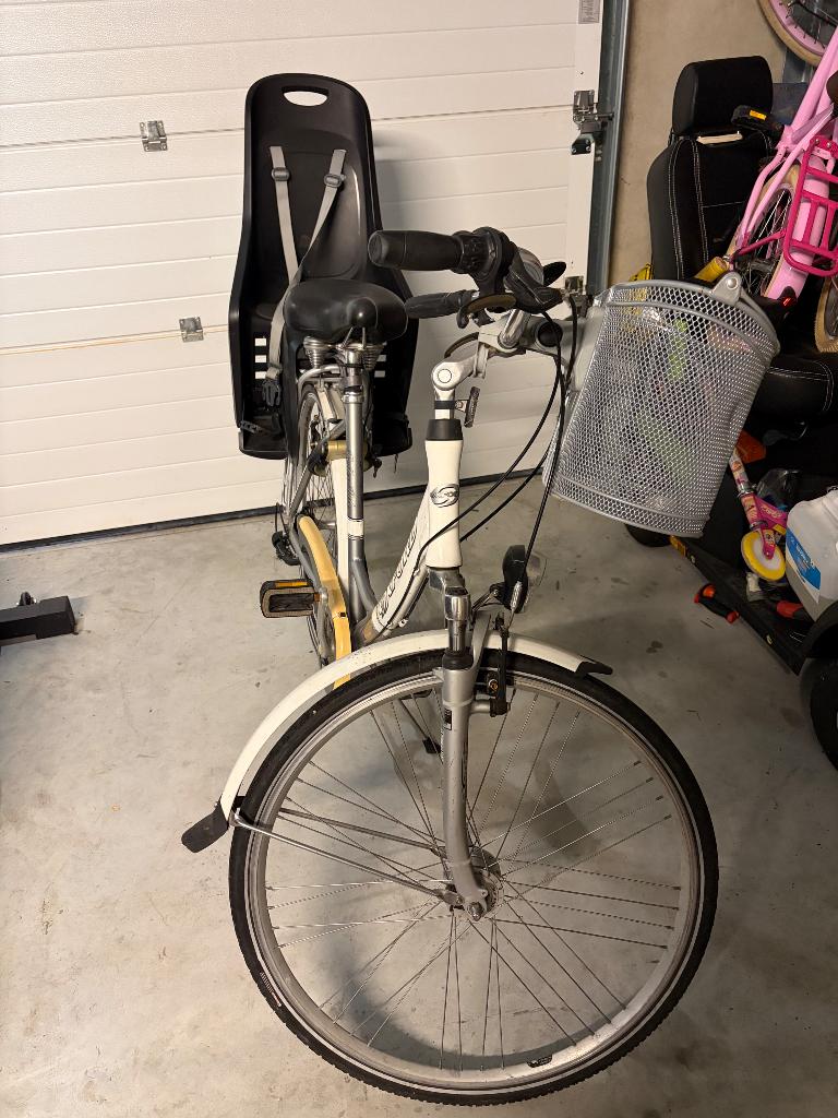 Damesfiets, Fietsen en Brommers, Ophalen, Zo goed als nieuw, Overige merken, Versnellingen